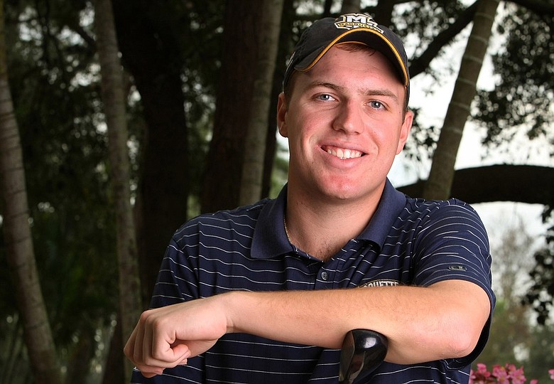 Marquette's Mike Van Sickle at Innisbrook Resort and Golf Club.