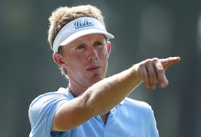 Philip Francis in action at the 2008 U.S. Amateur.