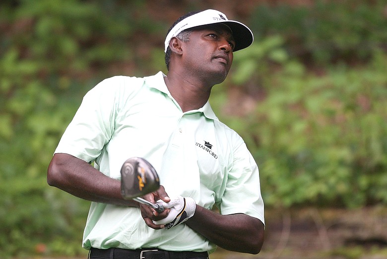 Vijay Singh was unable to pay the bail for financier Allen Stanford because he is not a U.S. citizen.