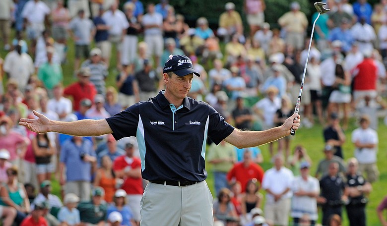 “I’m hoping it’s not winter again there, put it that way,” Furyk said. “It was in the 50s, raining sideways and blowing. That’s not summer, I’m sorry."