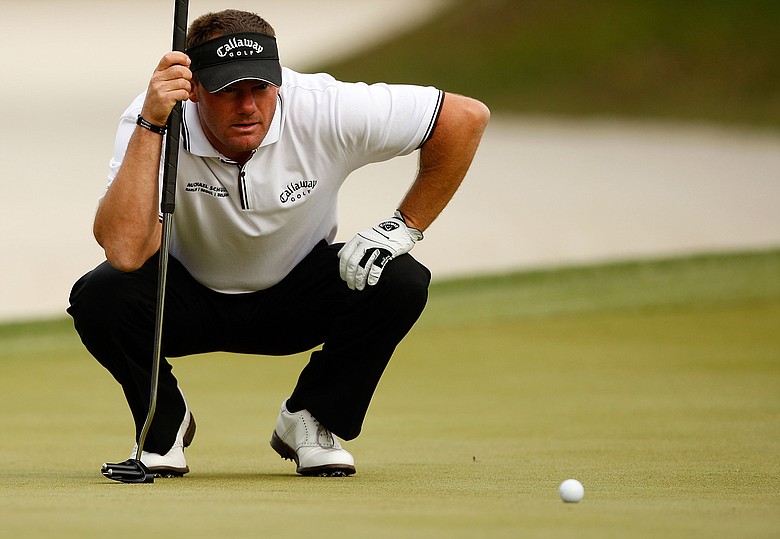 “You’ve got to be a little bit lucky on the small greens and stuff to hit them all,” Cejka said. “But I hit good shots today.”