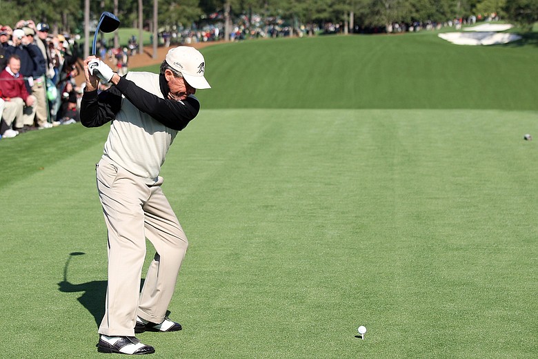 Gary Player will begin his 52nd and final Masters at 9:28 a.m. alongside Luke Donald and Stephen Ames.