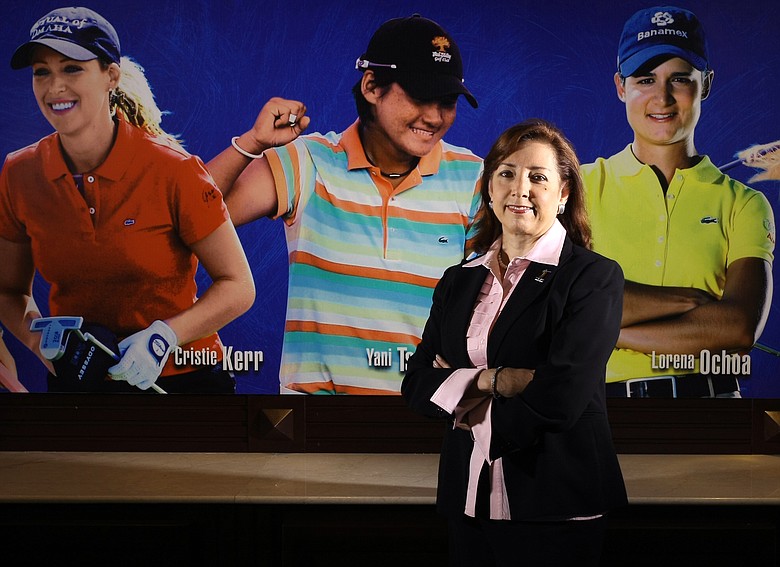Former LPGA Commissioner Carolyn Bivens