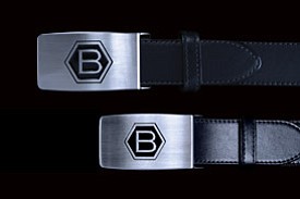 Bettinardi buckles can be customized to your taste and specifications, including three-letter initialing, design engraving, and hand-painted elements.