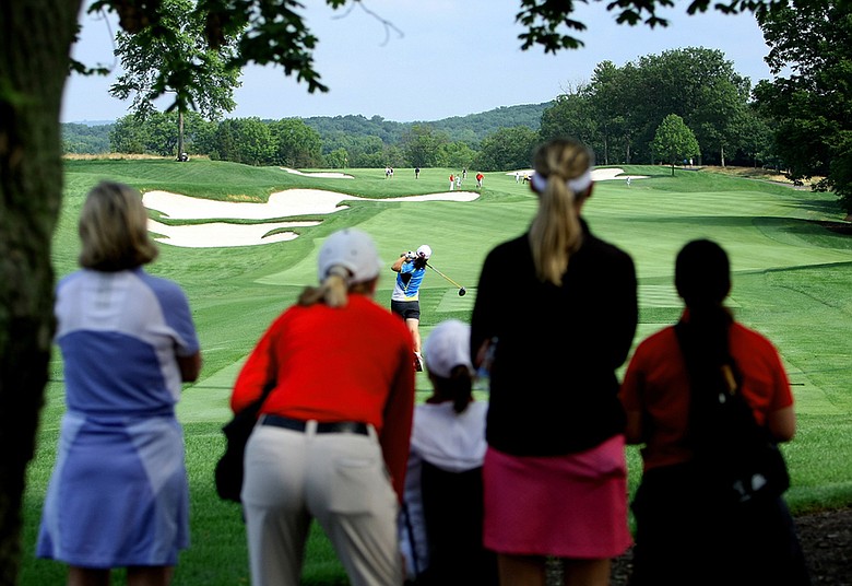 Canadian junior Soo Bin Kim, 16, draws a crowd of college coaches at the U.S. Girls' Junior.