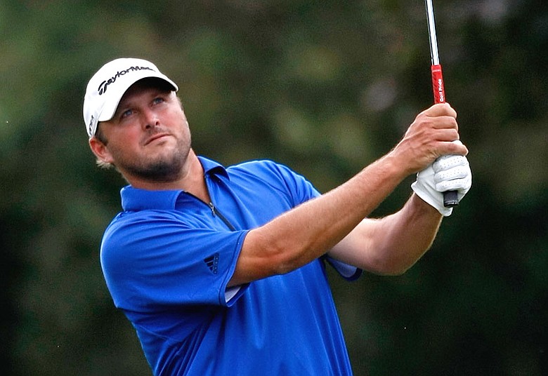 Blake Adam is within $160,000 of Michael Sim for the top spot on the Nationwide Tour money list.