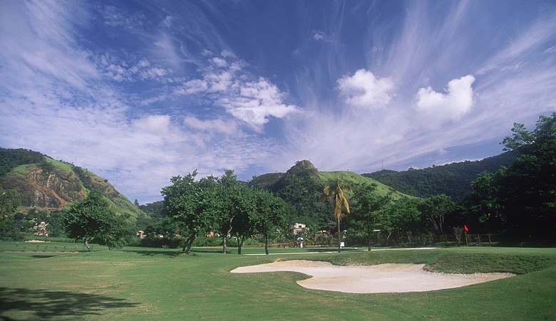 The Itanhanga Golf Club in Rio de Janeiro, Brazil.