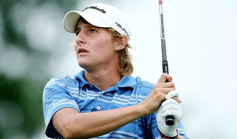 Emiliano Grillo shot 69 Oct. 10 at the Ping Invitational to share the first-round lead with Jim Liu.
