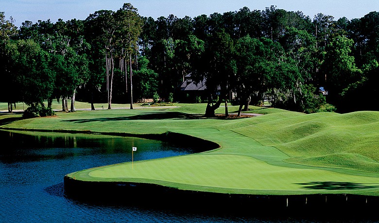 No. 14 on the Valley Course at TPC Sawgrass.
