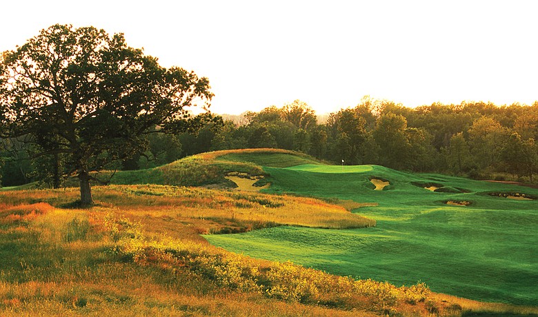 Hole No. 15 at Erin Hills, site of the 2011 U.S. Amateur.