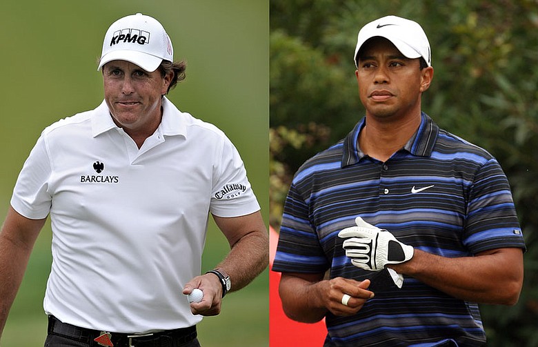 Phil Mickelson and Tiger Woods will be paired the final group Sunday for the first time since the famous “Duel at Doral” in 2005.