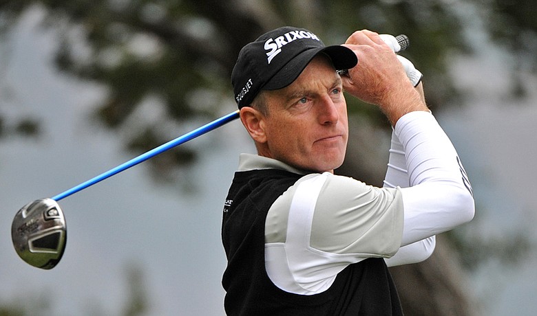 Jim Furyk signed a three-year extension for his endorsement deal with Johnny Walker Collection.
