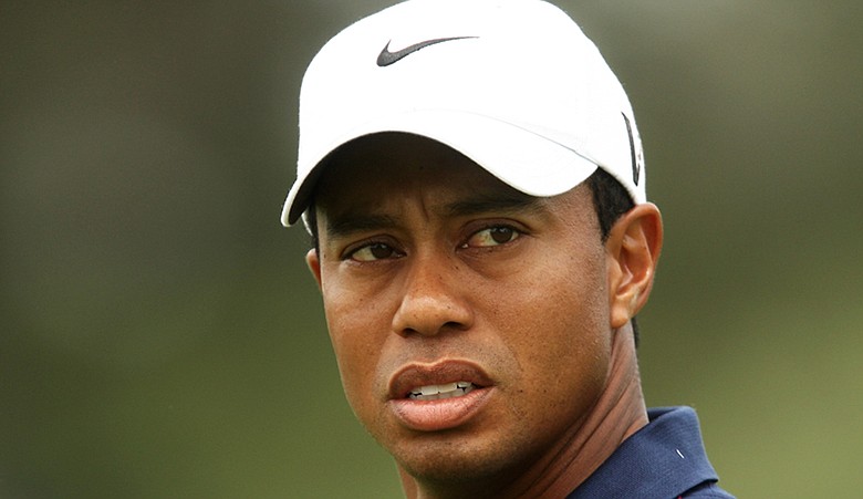 Tiger Woods during the Australian Masters.