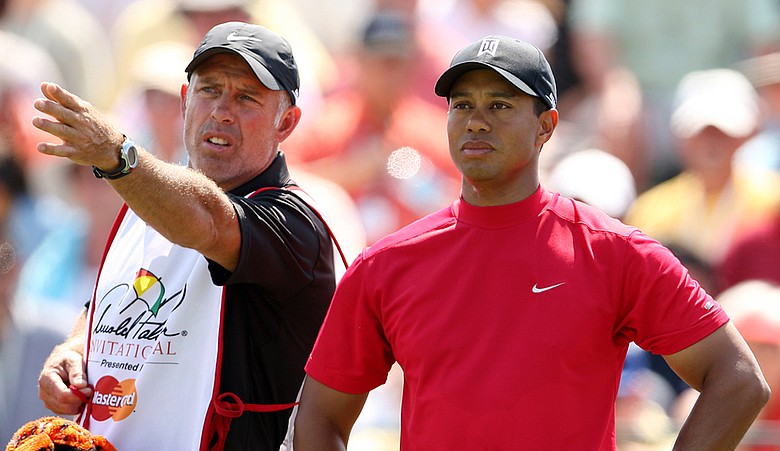 Steve Williams has caddied for Tiger Woods since 1999.