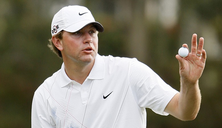 Lucas Glover opened up a 3-shot lead on John Rollins at the SBS Championship Friday.