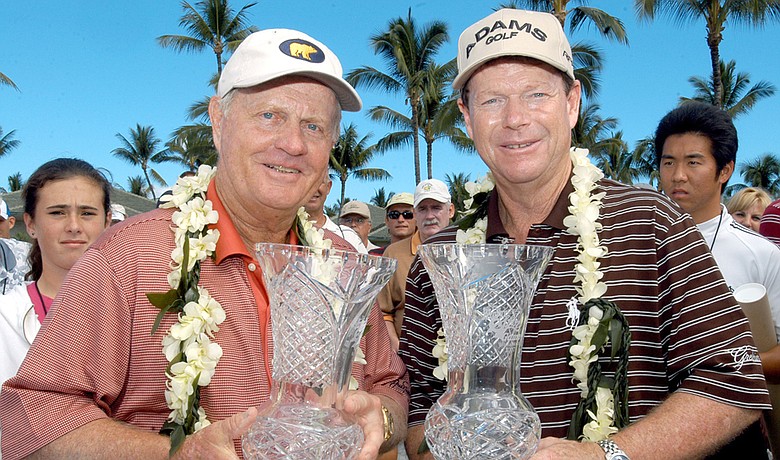 Jack Nicklaus and Tom Watson hope to reclaim the Champions Skins Game title they last won in 2007.