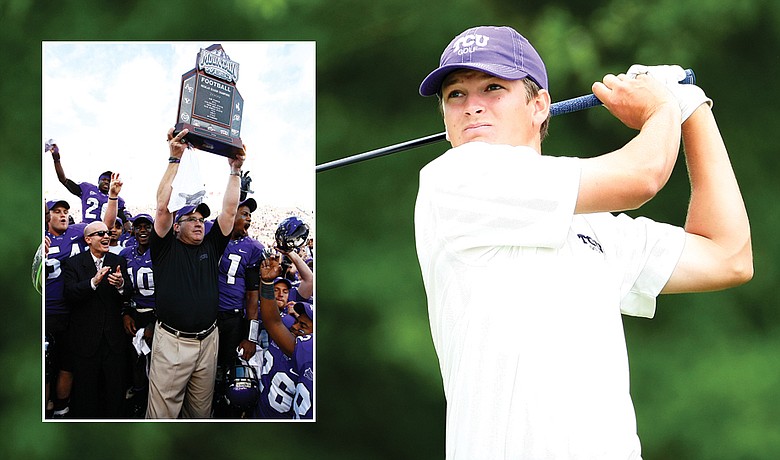 Feeding off TCU's football success, Travis Woolf and the golf team put together their own fantastic fall.