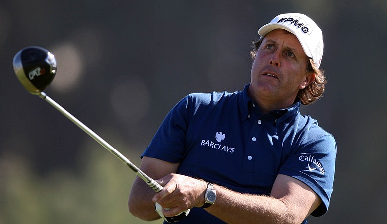 Phil Mickelson is one of many players using old Ping Eye 2 wedges.