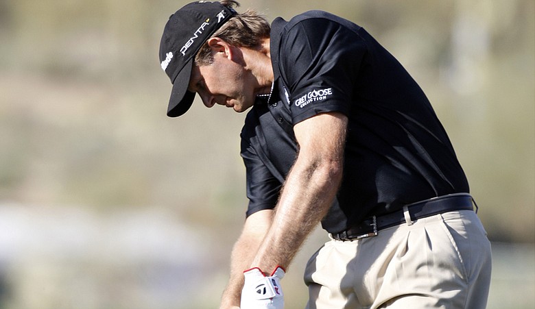 Retief Goosen during the Accenture Match Play Championship.