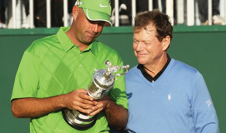 At the 2009 British Open, Stewart Cink grasps his first major victory – and the prize that was so tantalizingly close to being Tom Watson's.