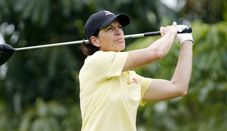 Juli Inkster at the HSBC Champions.