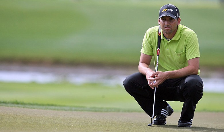 Sergio Garcia used a new TaylorMade Rossa Daytona putter during last week's Honda Classic.