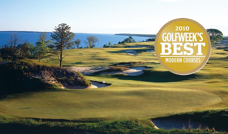 Sebonack Golf Club, ranked No. 6 on Golfweek's Best Modern Courses.