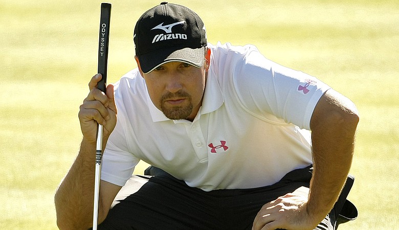 Chad Collins at the Bob Hope Classic.