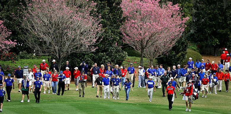 Tavistock Cup galleries follow players during Day 1 at Islewoth.