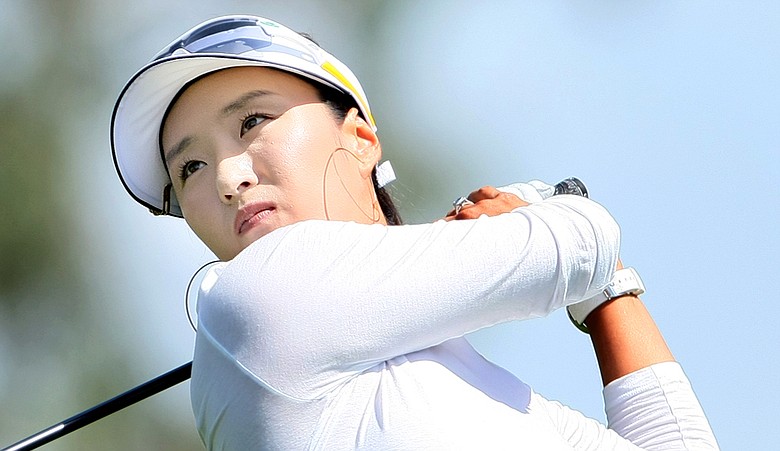 2004 Kraft champion Grace Park is seven shots back of leader Karen Stupples entering Sunday's final round.
