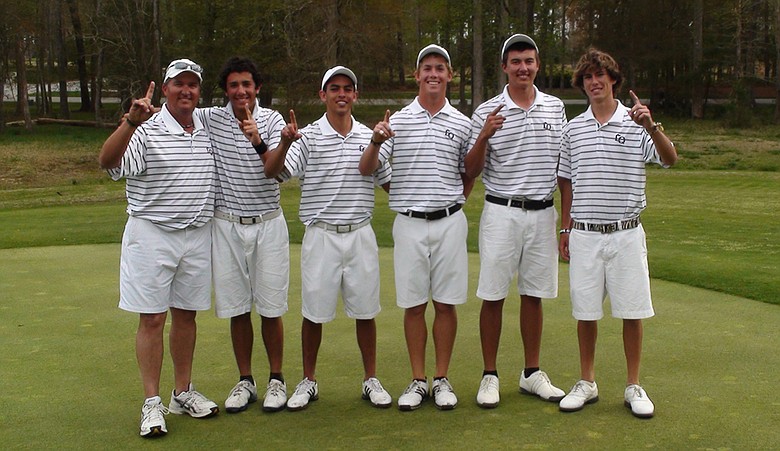 La Quinta High School celebrates their playoff win at the Palmetto High School Championship.