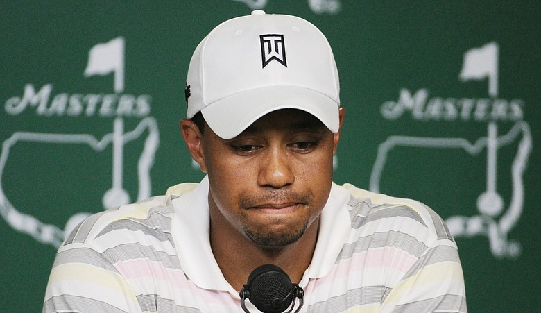 Tiger Woods answered questions in a press conference Monday for the first time in nearly five months.