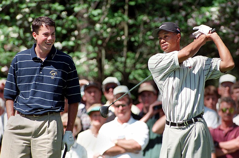 Tiger Woods and Matt Kuchar were paired together during the first round of the 1998 Masters.