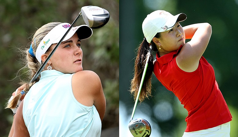 Alexis Thompson and Jennifer Song.