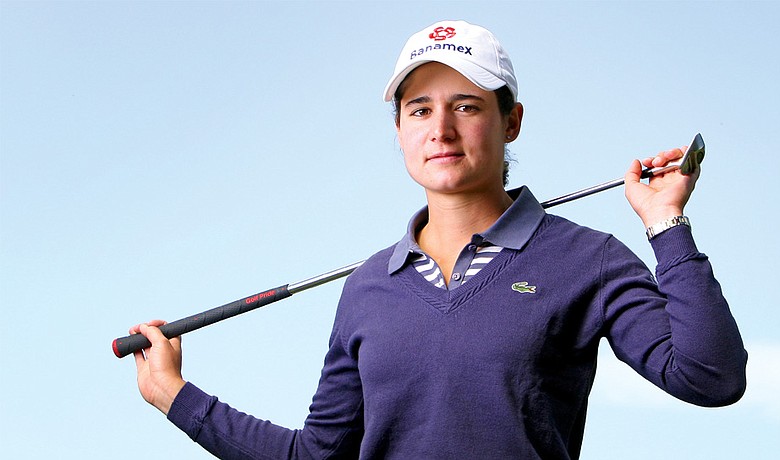 Lorena Ochoa photographed in Guadalajara, Mexico, in 2008.