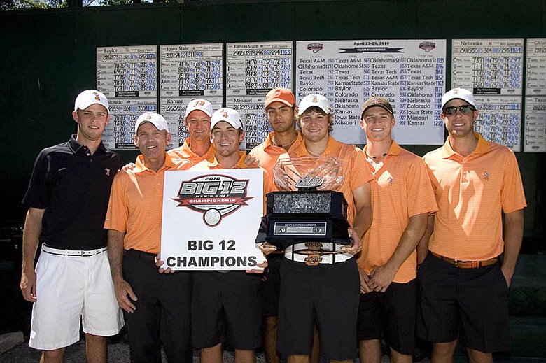 Oklahoma State won its fourth consecutive Big 12 Championship.