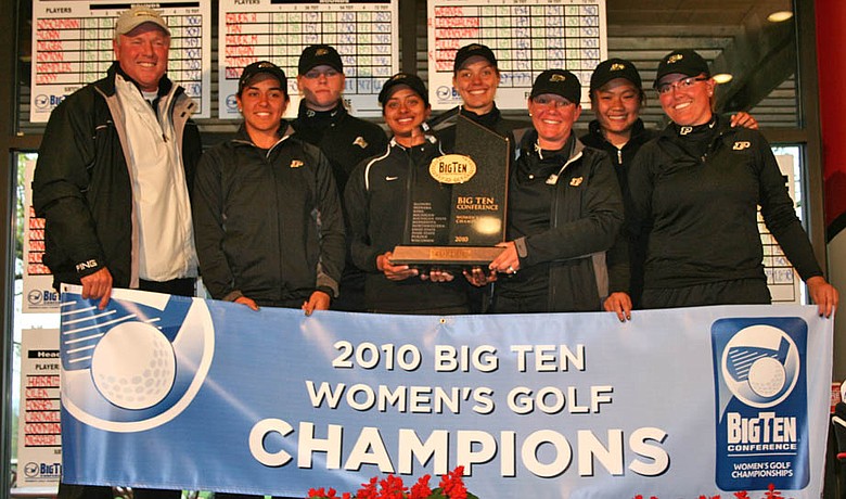 Purdue won the Big Ten Championship on April 25.