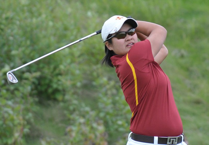 Senior Pennapa Pulsawath is tied for 21st after rounds of 74-75.