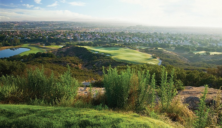 Like the games onsite, the sixth hole at The Journey at Pechanga provides plenty of risk-reward.