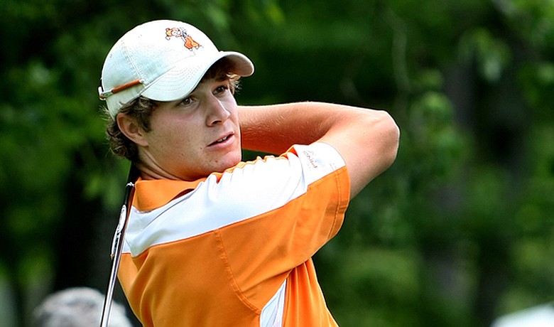 Oklahoma State sophomore Peter Uihlein during Round 1 of the NCAA Championship.