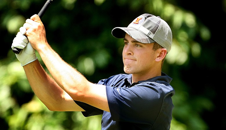 Scott Langley had to wait to find out if he won the NCAA individual title.