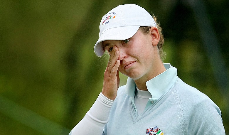 Team GB&I's Sally Watson during Sunday Singles at the Curtis Cup.