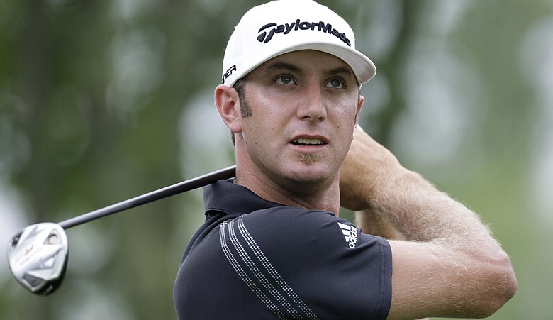 Not surprisingly, Dustin Johnson led the field in driving distance in Round 1 of the U.S. Open.