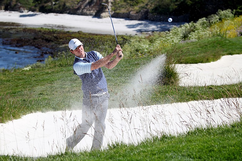 Pablo Martin during a U.S. Open practice round.