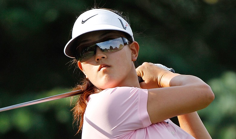 Michelle Wie during a practice round for the LPGA Championship.