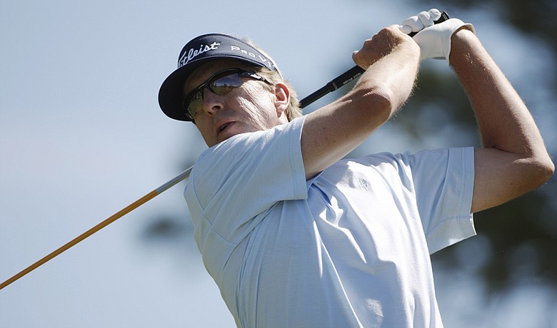 Dan Forsman at the Senior PGA Championship.