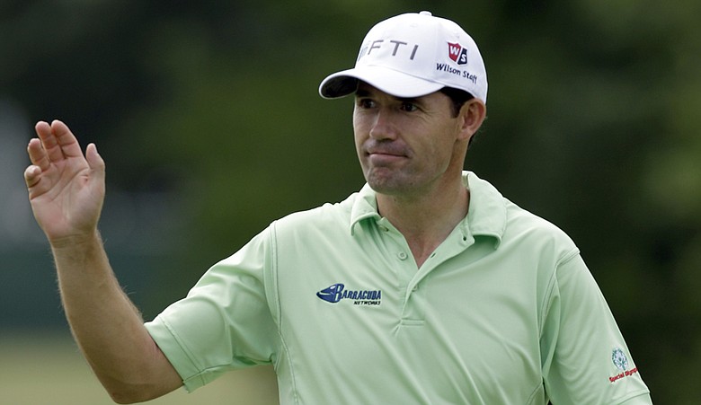 Padraig Harrington during the first round of the St. Jude Classic.
