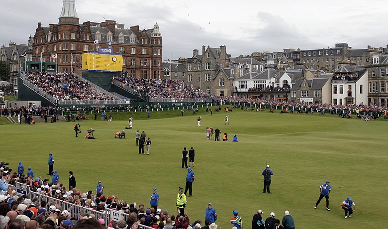 Martin Kaufmann wouldn't have been upset to miss the final group walking up No. 18 at St. Andrews.