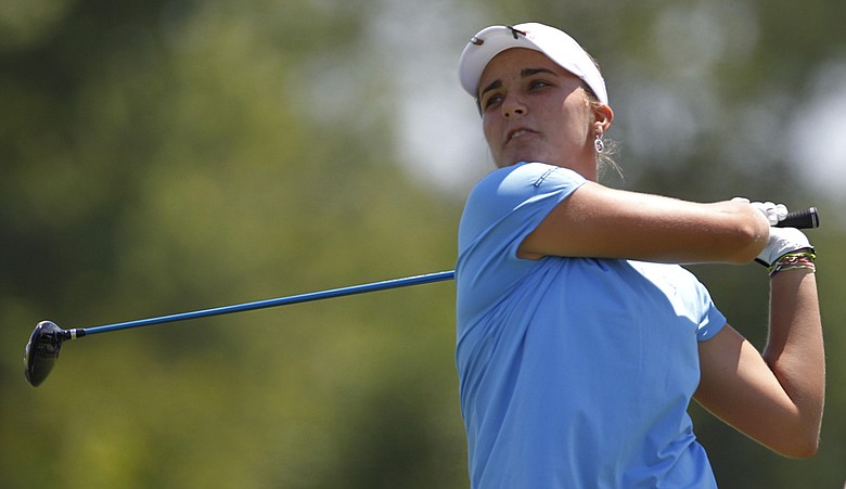Lexi Thompson during the U.S. Women's Open at Oakmont.