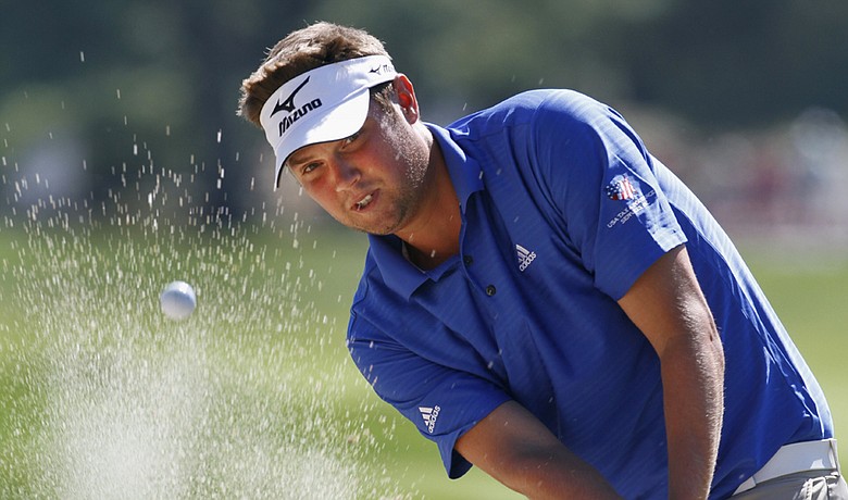 Jeff Overton during the second round of The Greenbrier Classic.